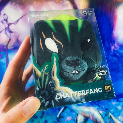 My @gathererstavern Chatterfang finally touched down after his long trip and I’m obsessed. The quality is incredible and all ...