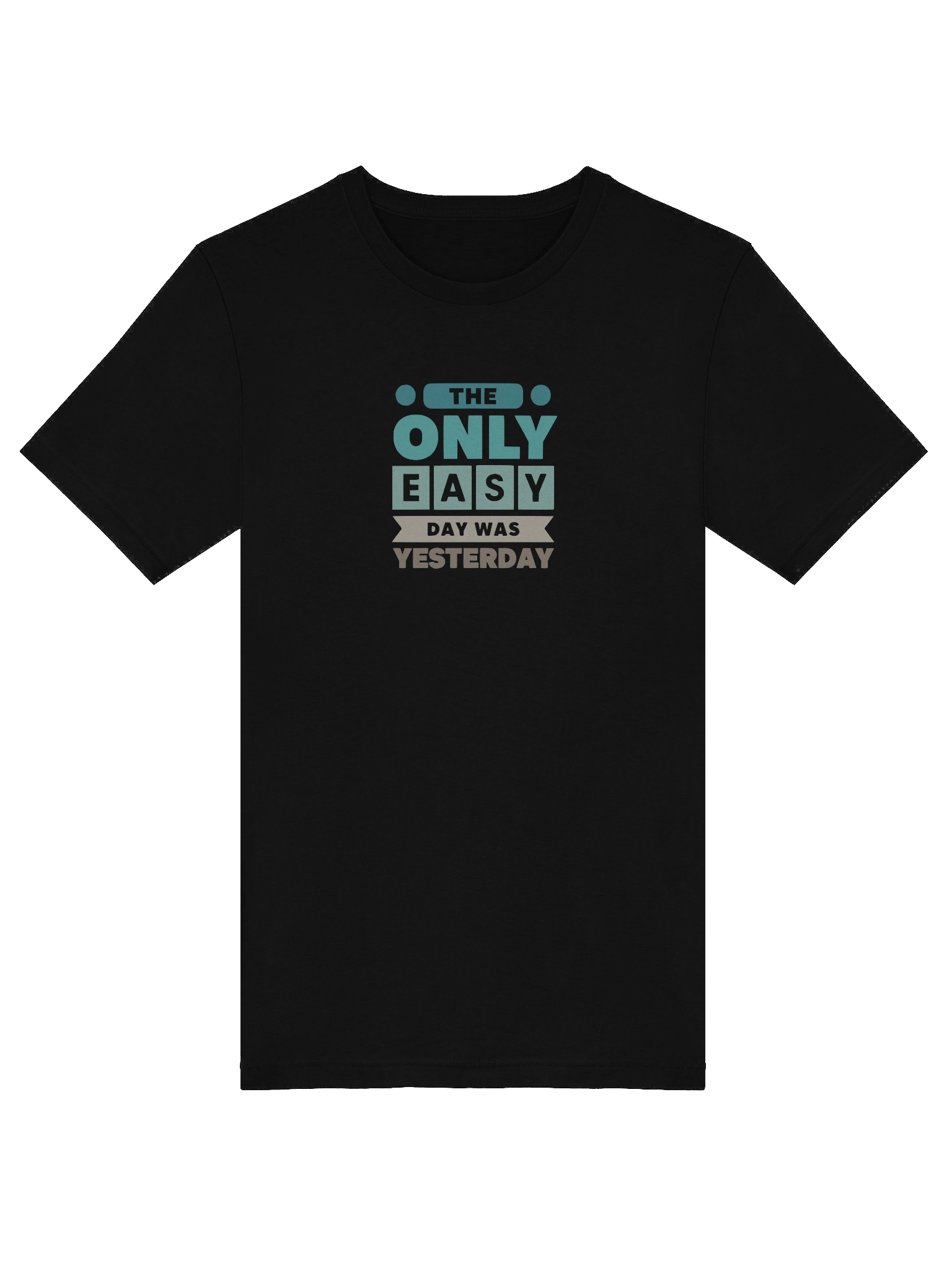 Only easy day was yesterday - Navy Motto product image (14)