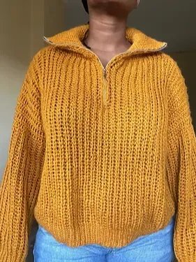 Crochet Zipline Sweater Pattern product image (8)