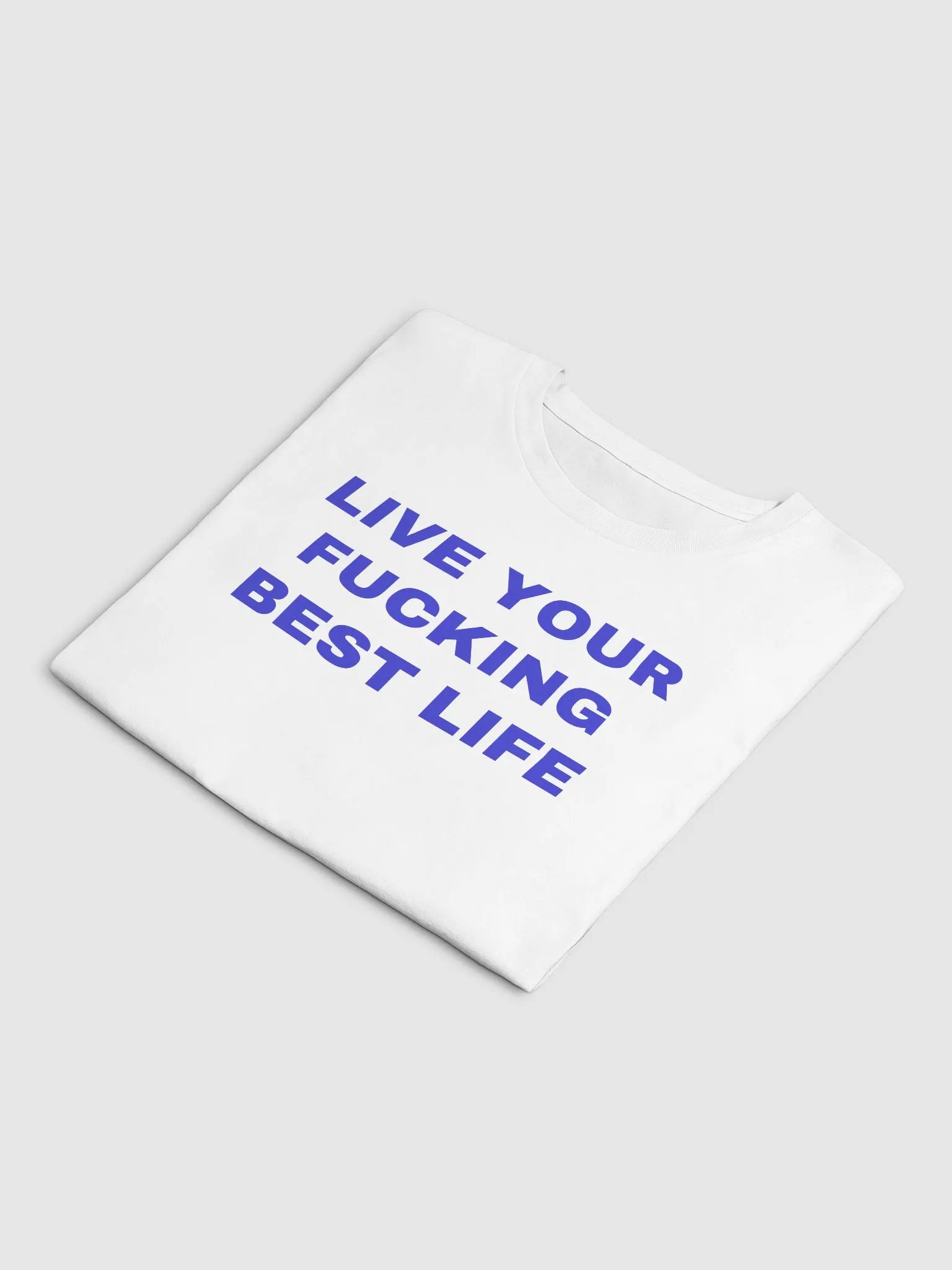LIVE YOUR FUCKING BEST LIFE Crop Top product image (5)