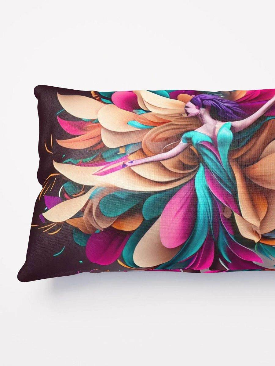 Explore the Globe with the Floral Dance Throw Pillow product image (3)