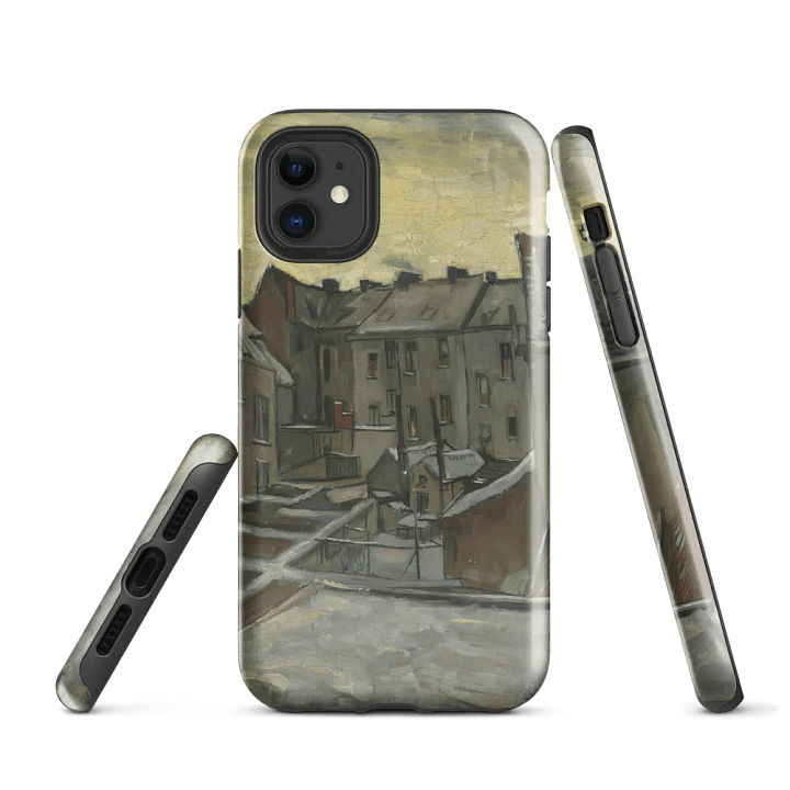 Houses Seen From The Back iPhone® Tough Case product image (1)