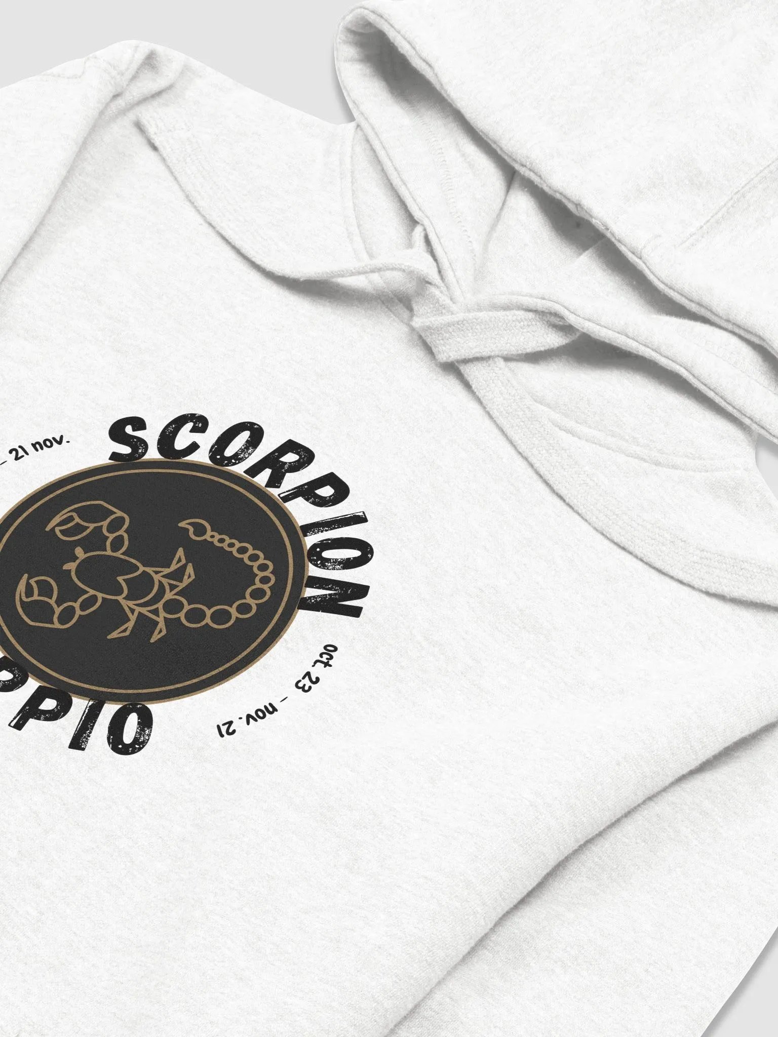 Scorpio Astrological Sign - Golden Scorpion Unisex Hoodie product image (4)