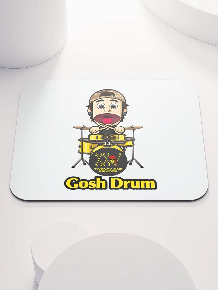 Gosh Drum Mouse Pad product image (1)