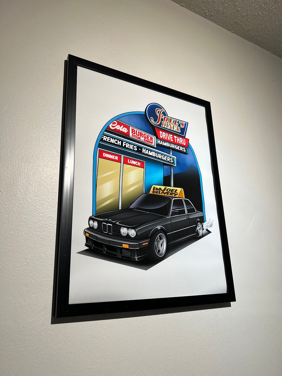 e30 Delivery Print *FRAME NOT INCLUDED* product image (1)
