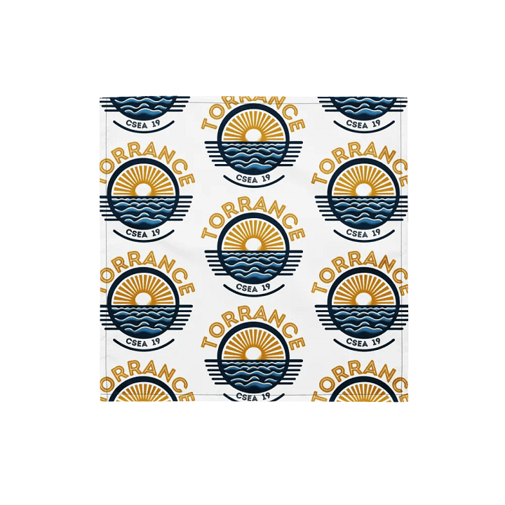 TUSD/CSEA Sun & Waves Bandana product image (1)
