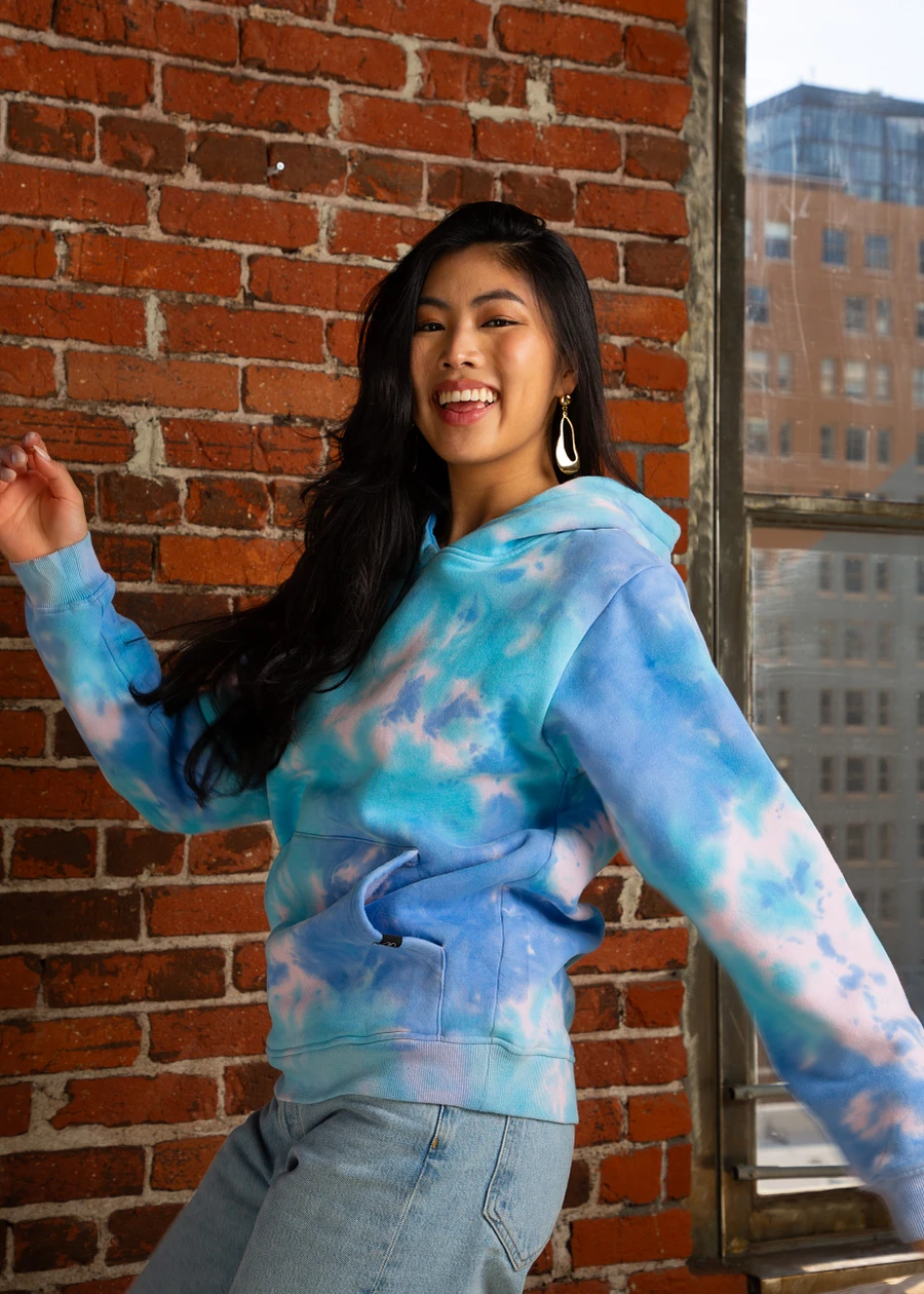 Cotton Candy Tie-Dye Hoodie product image (4)
