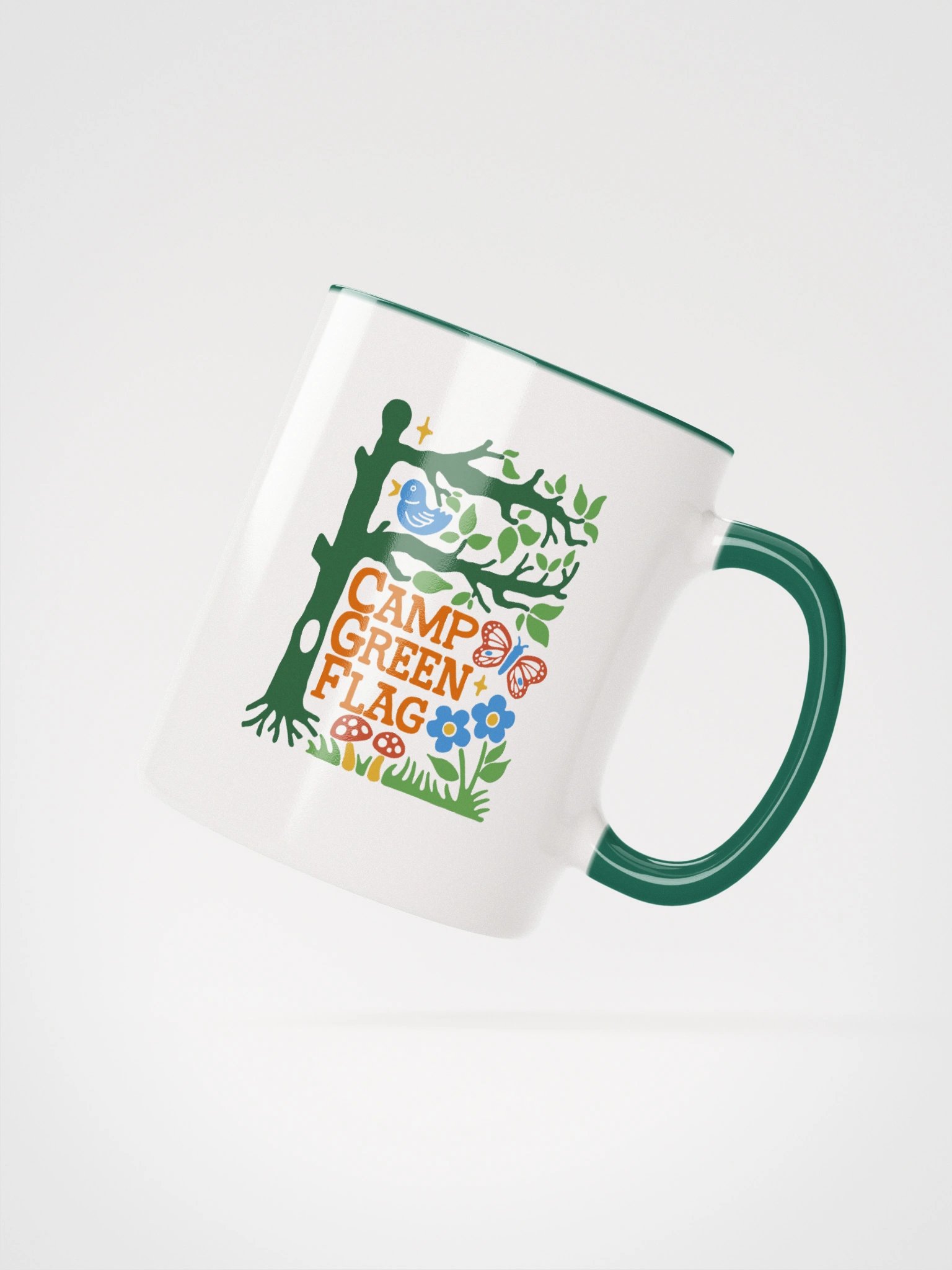 Camp Green Flag Coffee Mug product image (2)