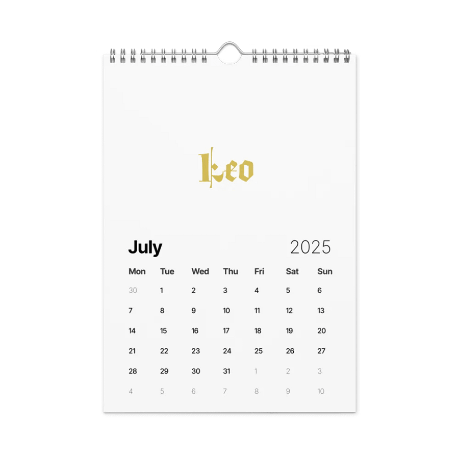 Zodiac Wall Calendar product image (7)