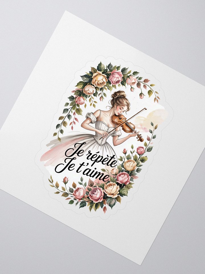 Je répète Je t'aimee Stickers product image (2)