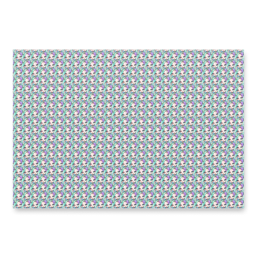 Cute Jemini Themed wrapping paper product image (2)