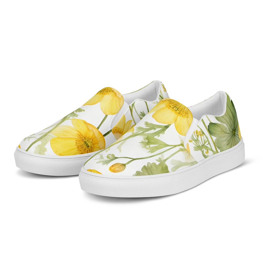 Buttercups in Bloom Slip-On Canvas Shoes product image (3)