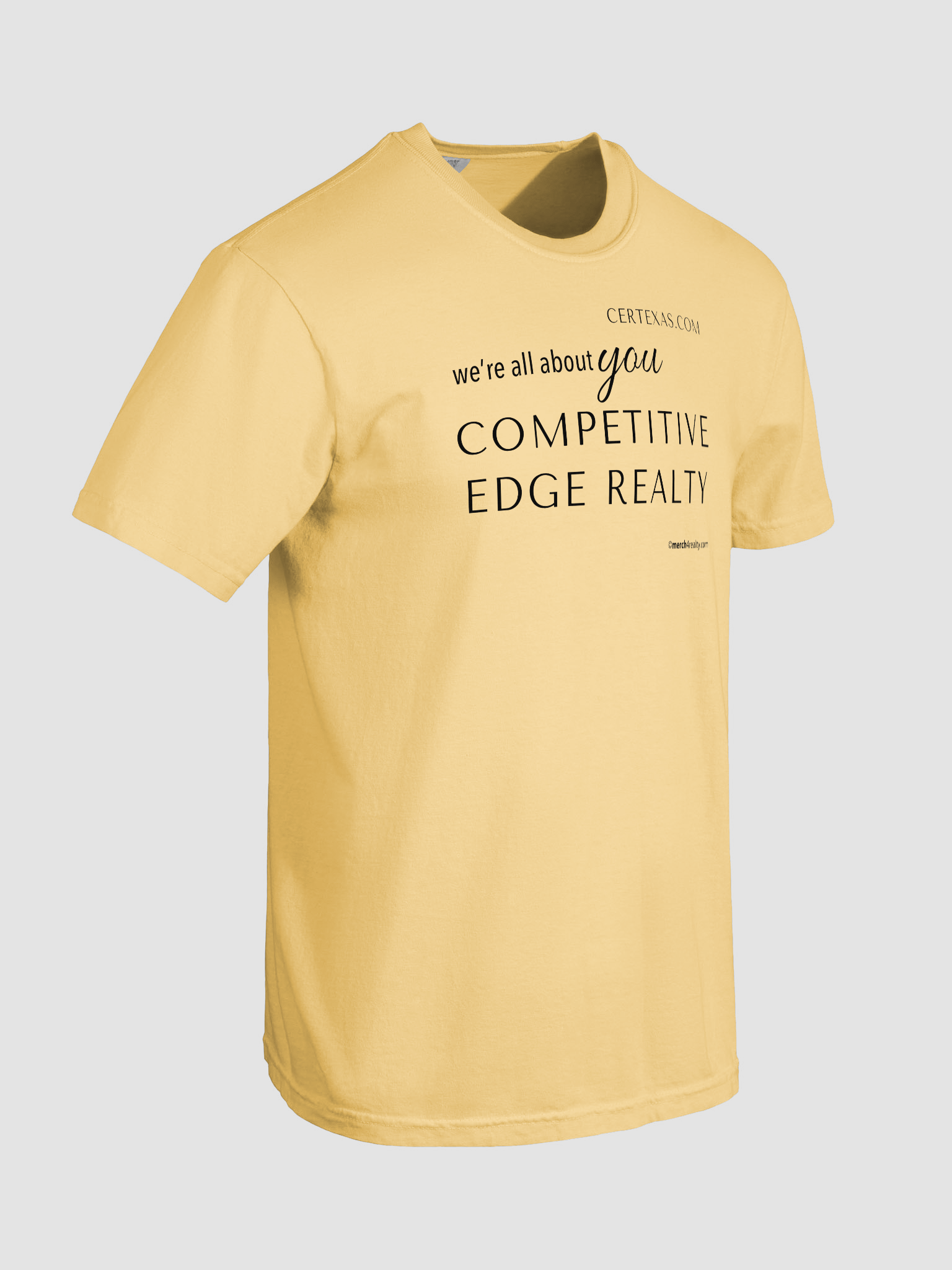 CERTEXAS Invisible Comfort: Garment-Dyed T-Shirt product image (7)