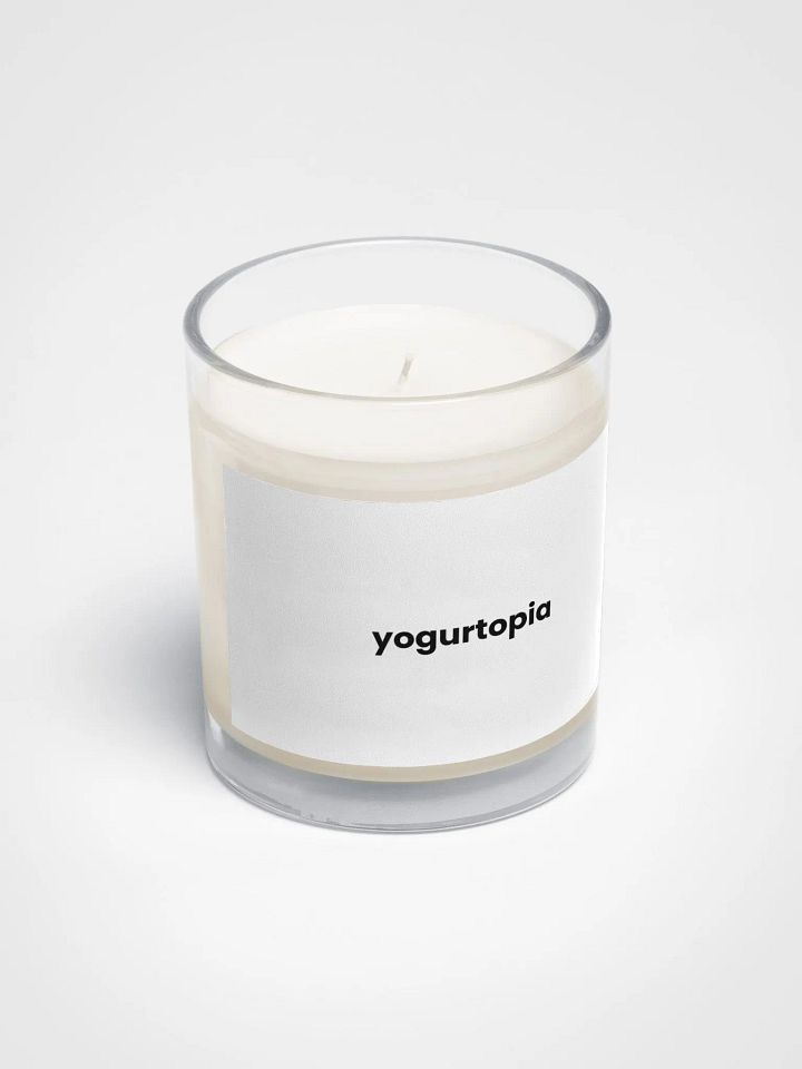 "yogurtopia" candle product image (2)