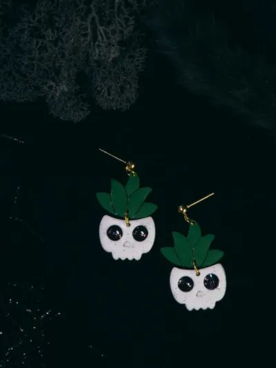 Skull Planter Dangles product image (2)