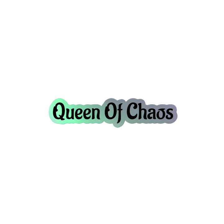 Queen Of Chaos Sticker product image (2)