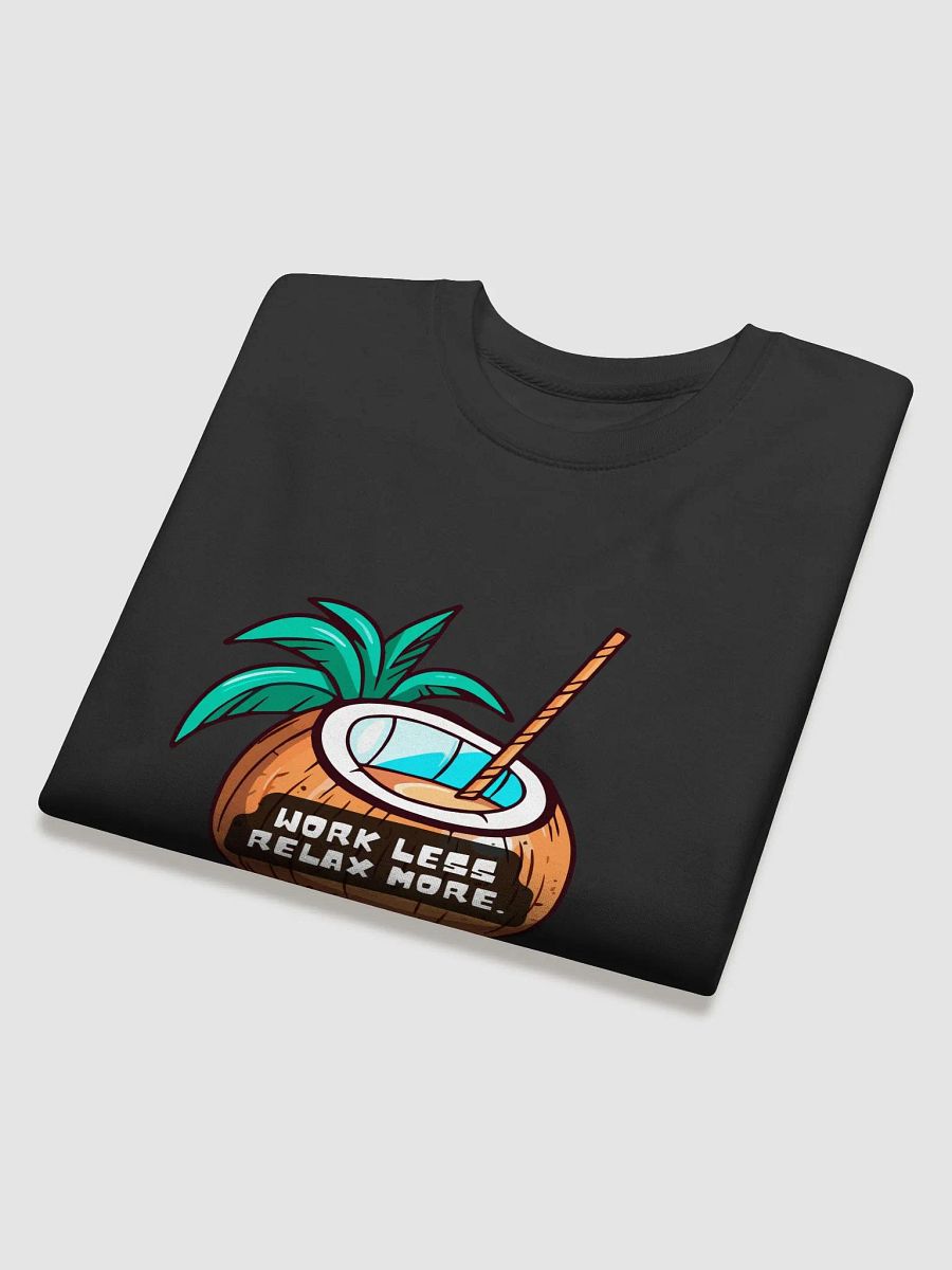 Tropical Relaxation Unisex Sweatshirt | | work less relax more product image (32)