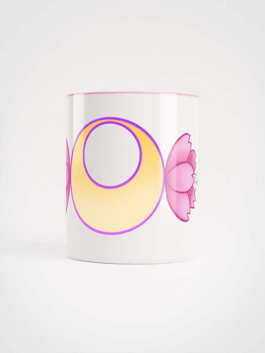 NEW Moonie Blossom mug with pink or yellow inside and handle product image (3)