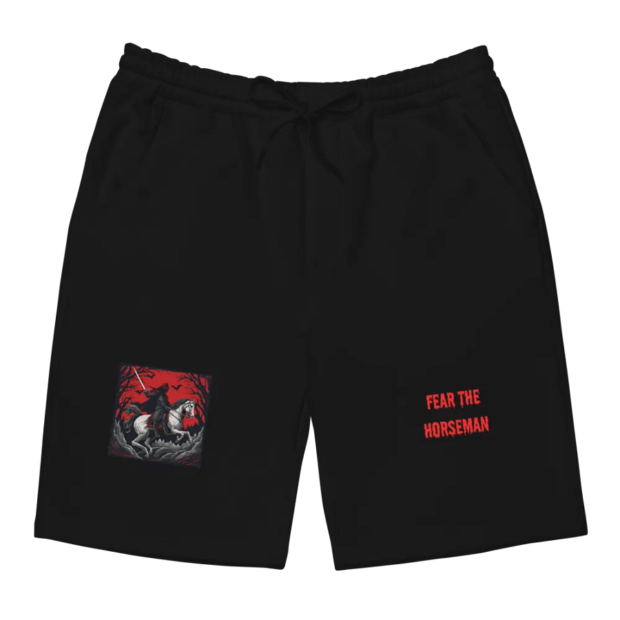 Fear The Horseman fleece shorts product image (9)