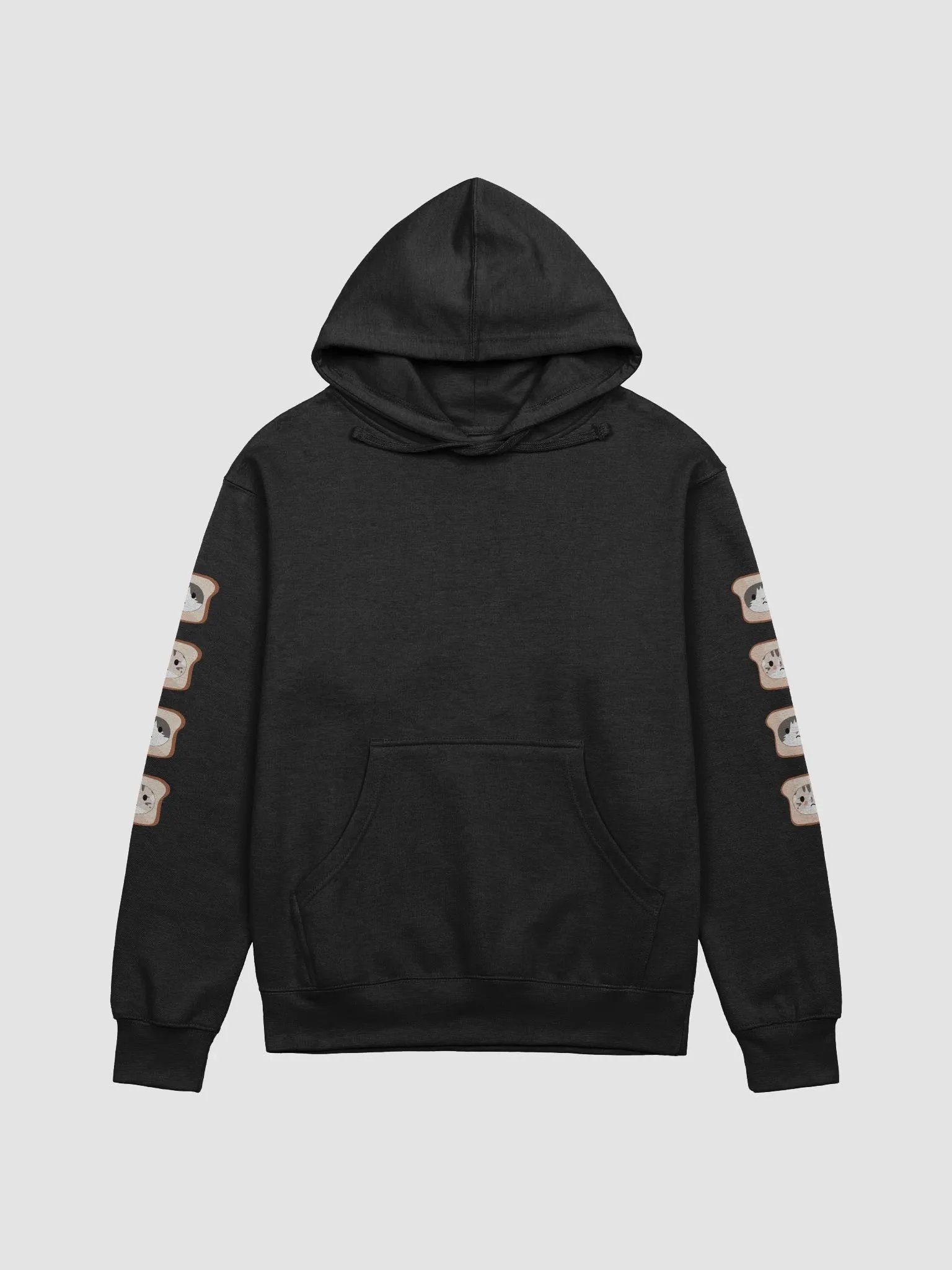 Whimsical Cat Toast Hoodie product image (3)
