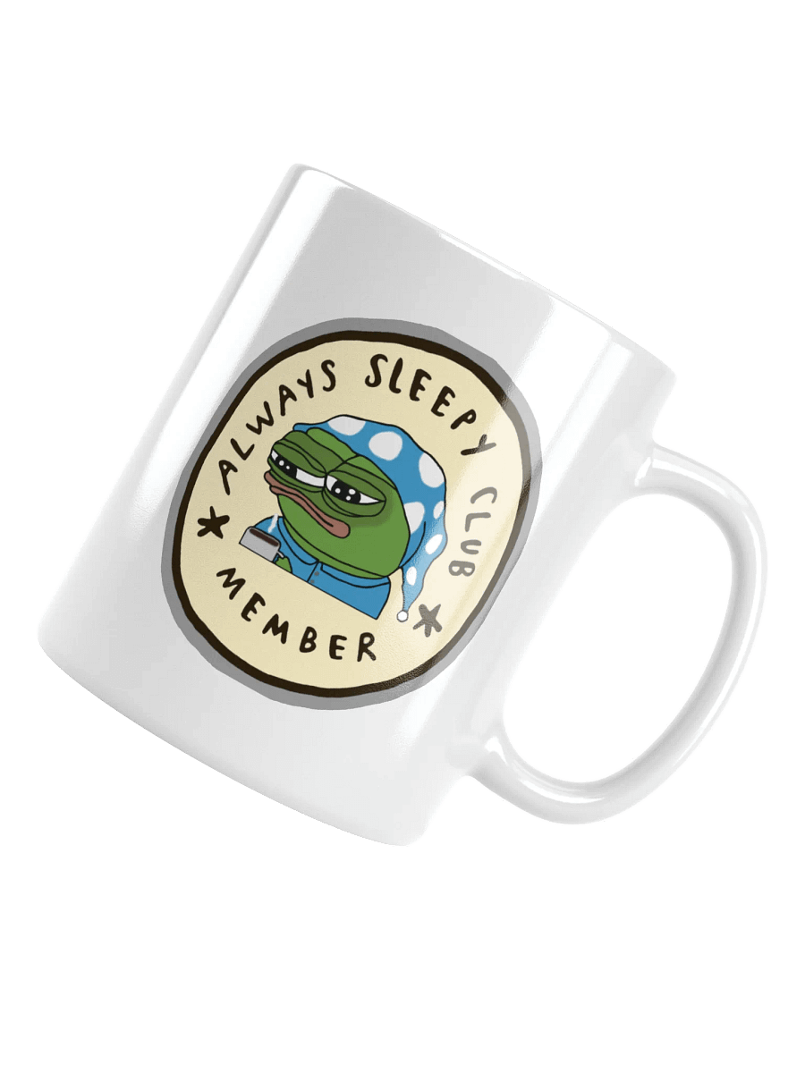 Always Sleepy White Mug product image (11)