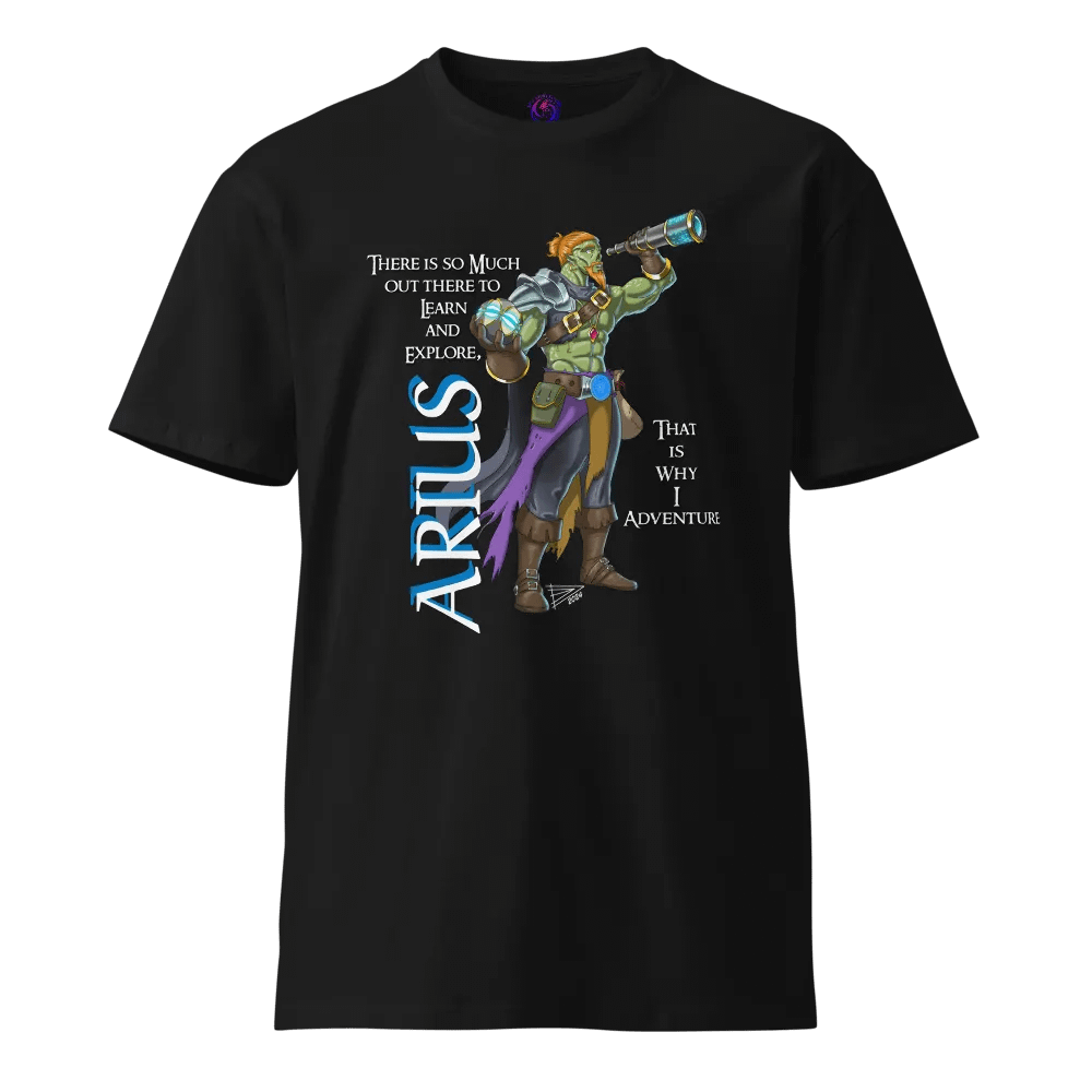 Arius the Adventurer | Premium T-Shirt product image (1)