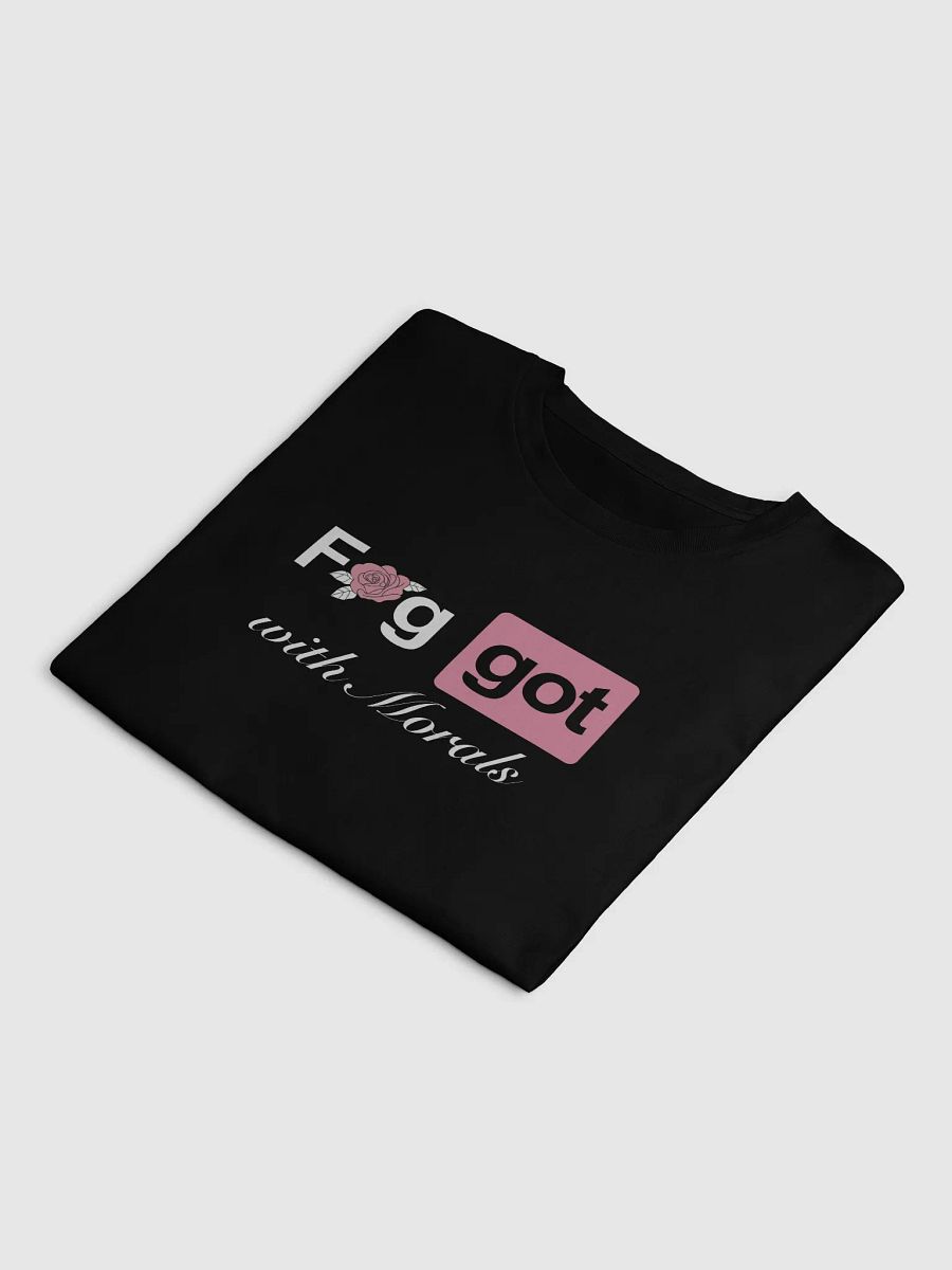 Faggot with Morals Crop Top product image (4)