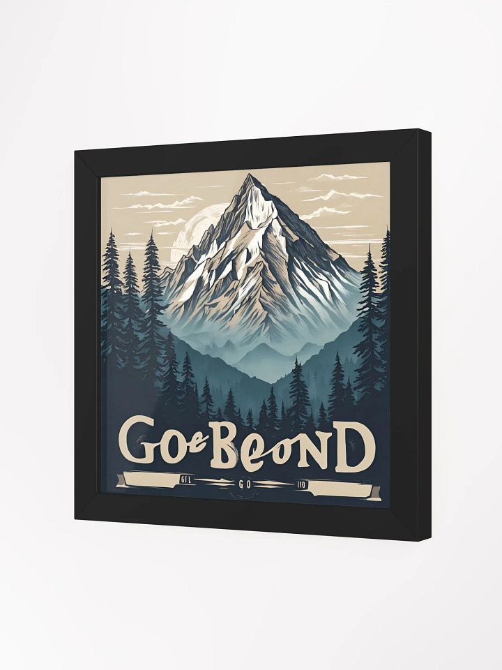 Beyond the Summit Matte Poster product image (2)