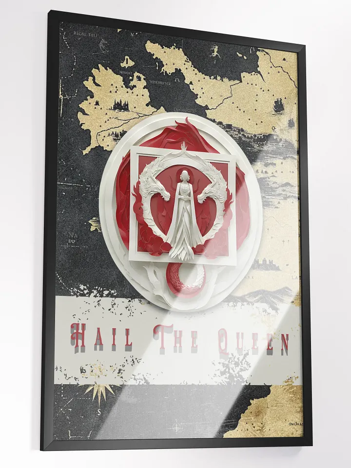 Hail The Queen Framed Poster product image (2)