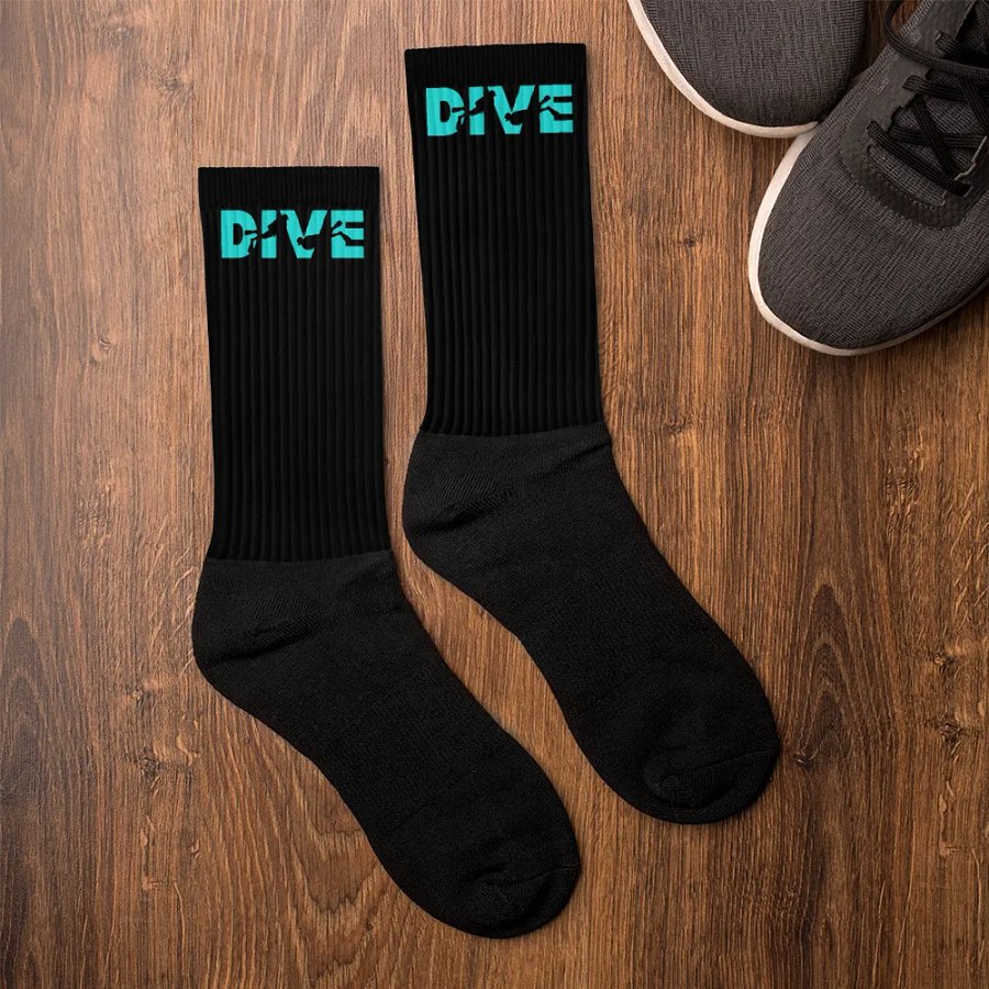 DIVE - Black Socks product image (7)