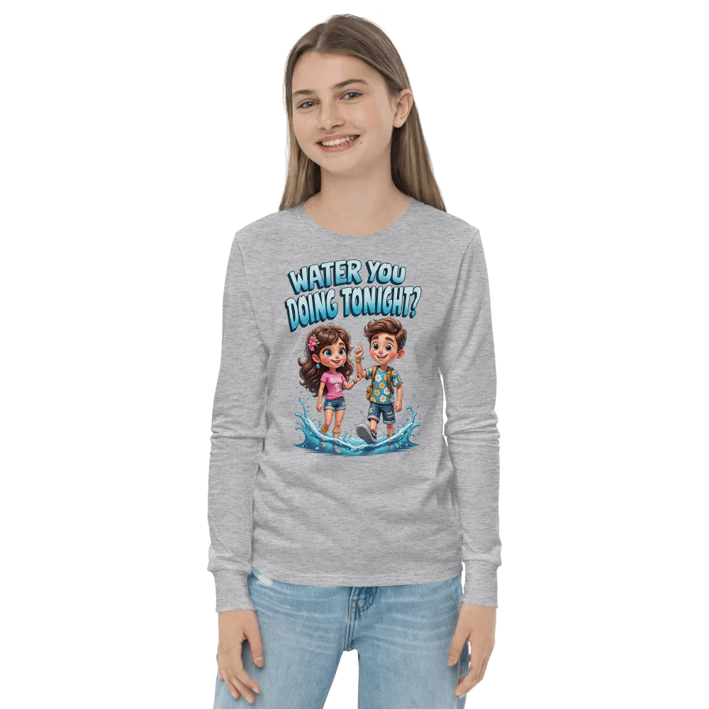 Splash of Fun Youth Long Sleeve Tee product image (21)