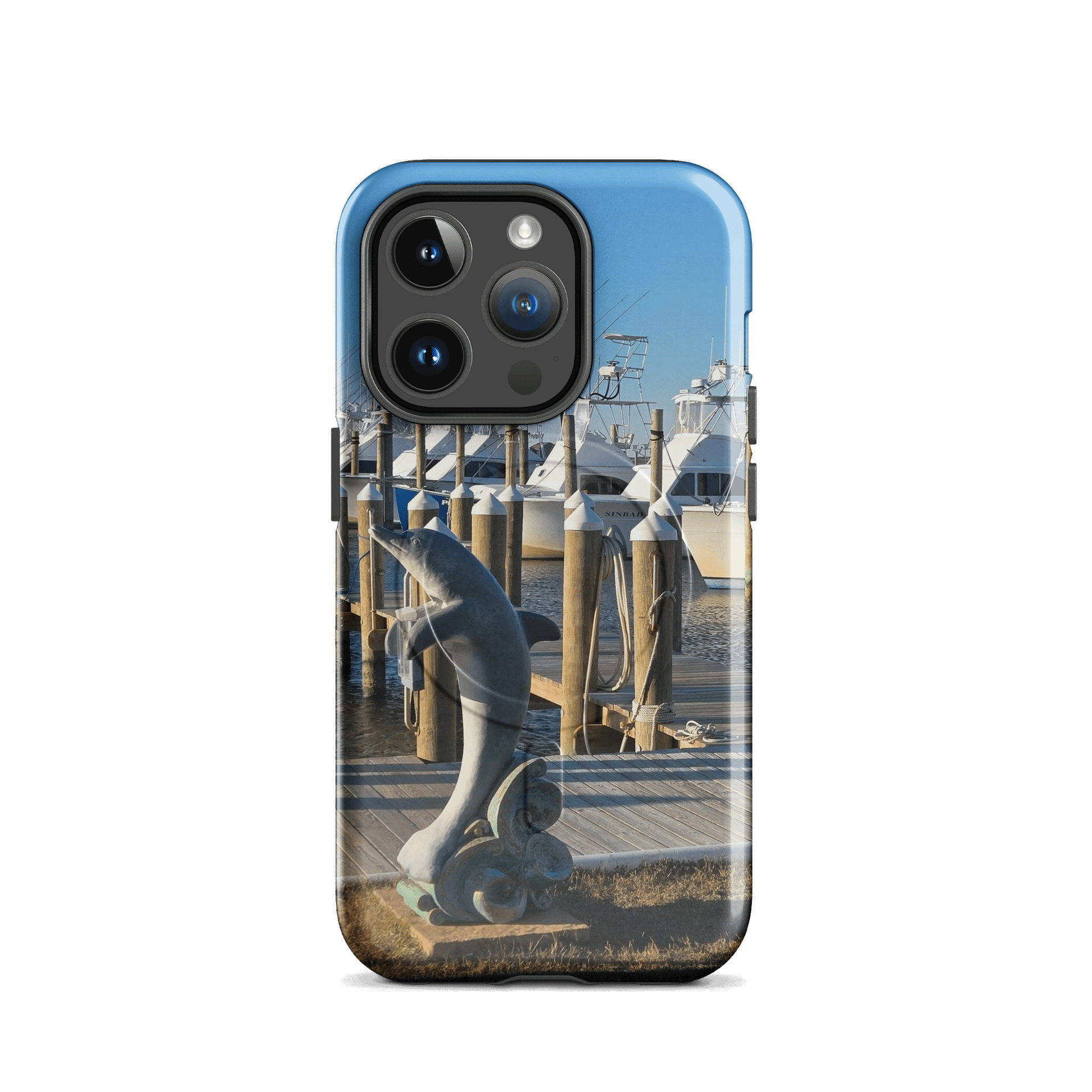 Marine Dolphin Sculpture iPhone® Tough Case product image (19)