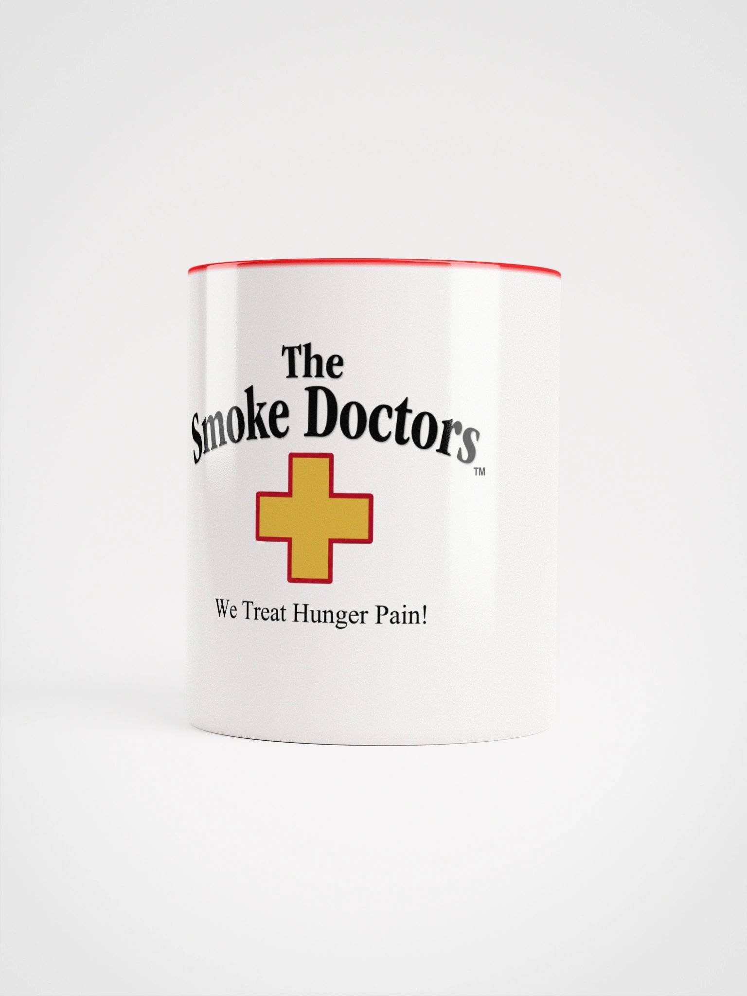 The Smoke Doctors White & Red Logo Mug product image (5)