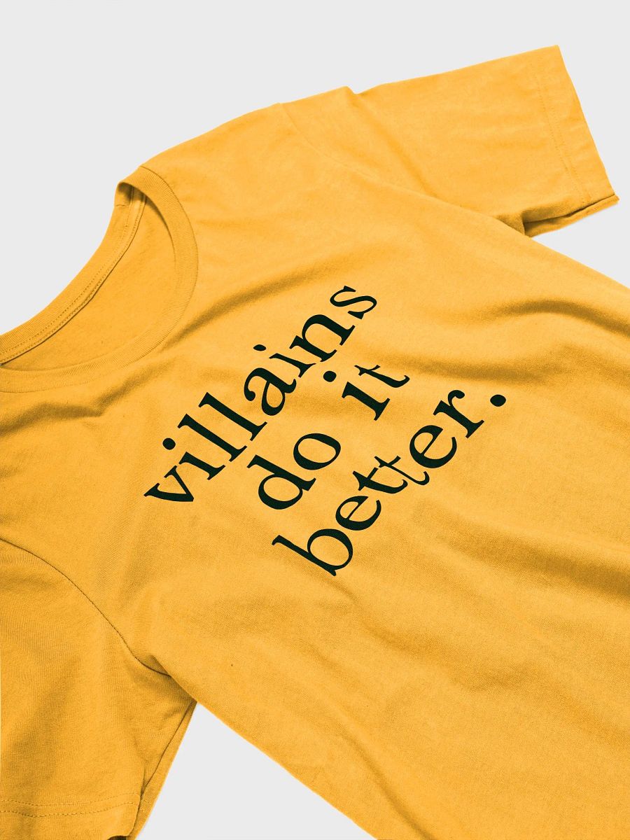 Villains Do It Better T-Shirt product image (3)