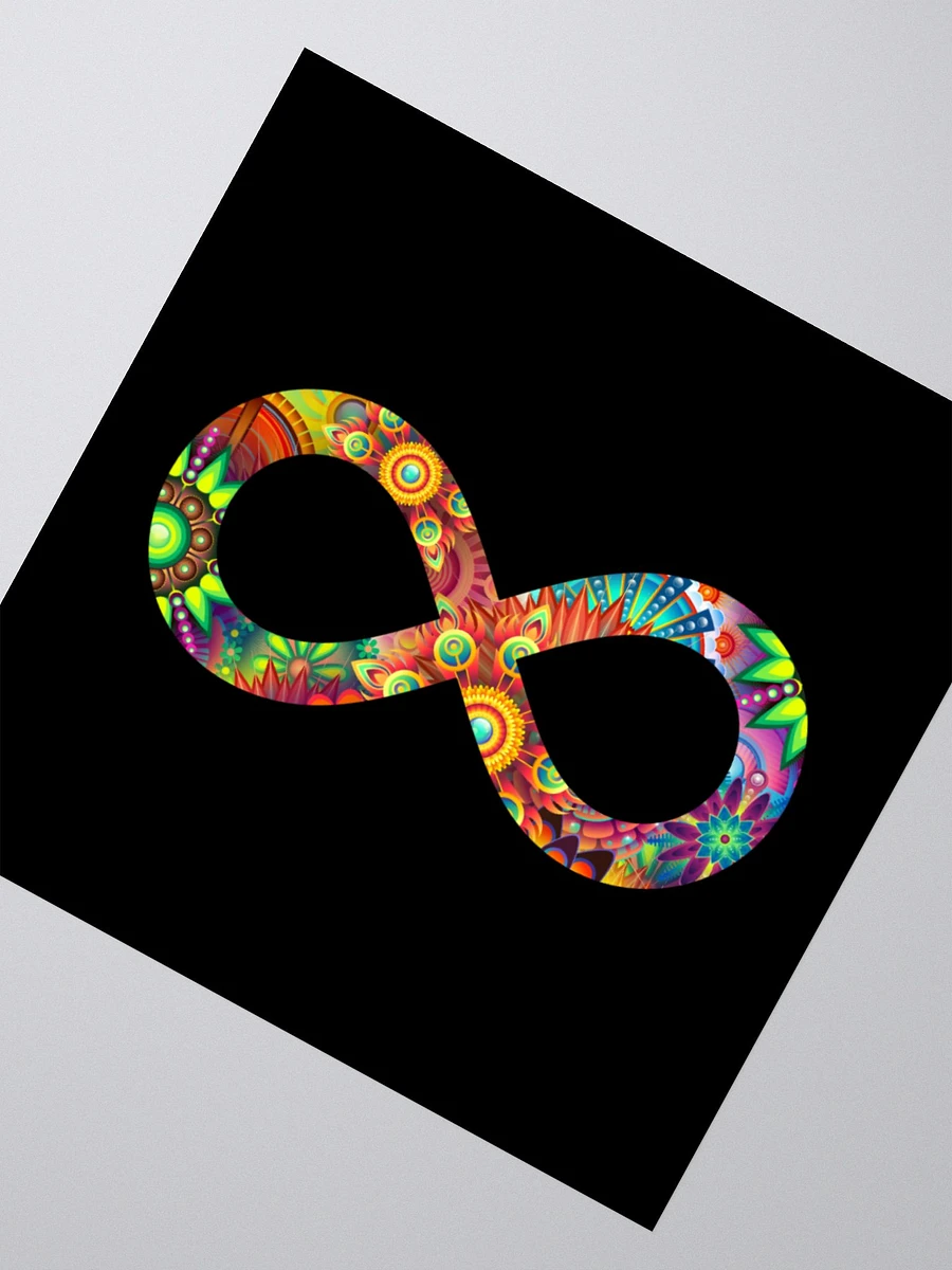 Trippy Autistic Infinity Sticker product image (7)