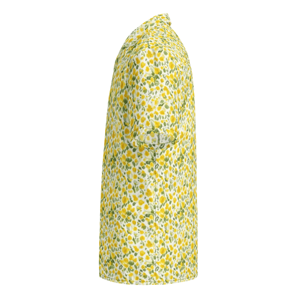 Floral Pattern Buttercup Flowers Hawaiian Shirt product image (3)