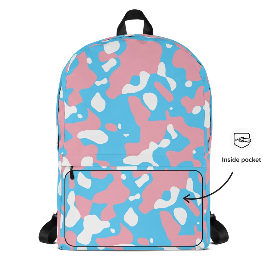 Trans Camo - Out & Proud - Backpack product image (7)