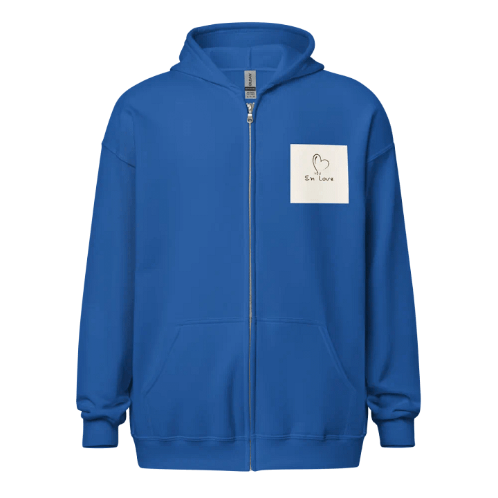 Heartfelt Love Zip Hoodie product image (1)