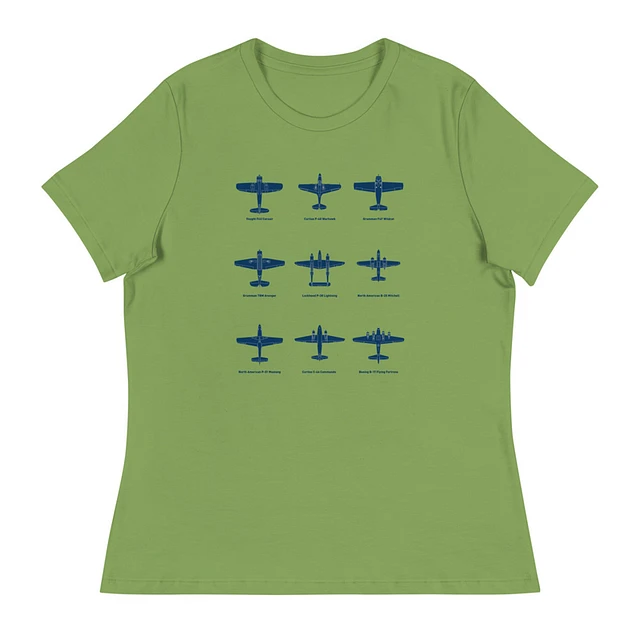 WWII Aircraft Tee (Women’s) Image 1