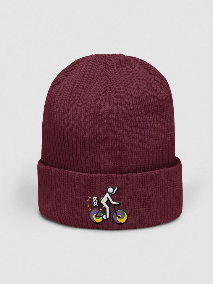 Bike Rave Logo ribbed toque product image (1)