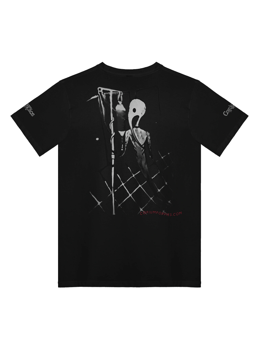 Copium Poppies - Dmitry's Curse - T-Shirt (B&W Variant) product image (6)