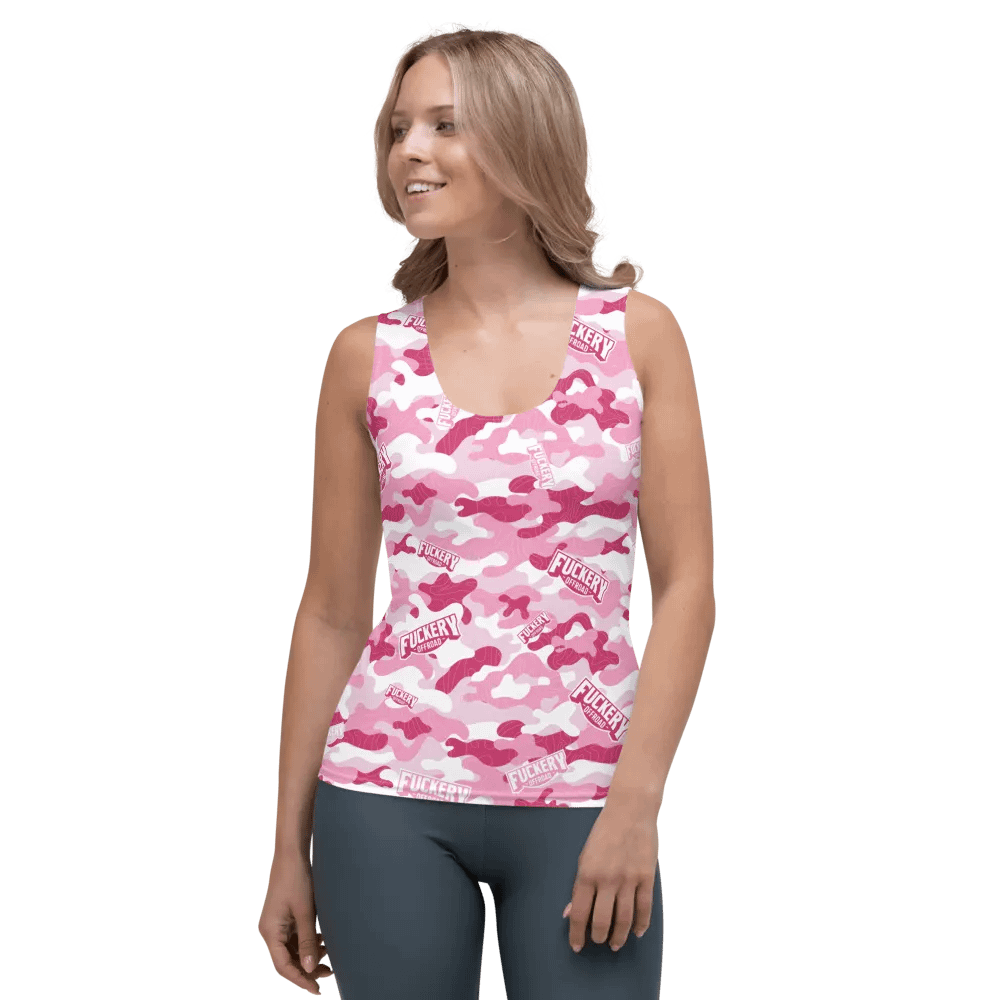 Ladies Fuckey Offroad Tank Top - Pink product image (5)