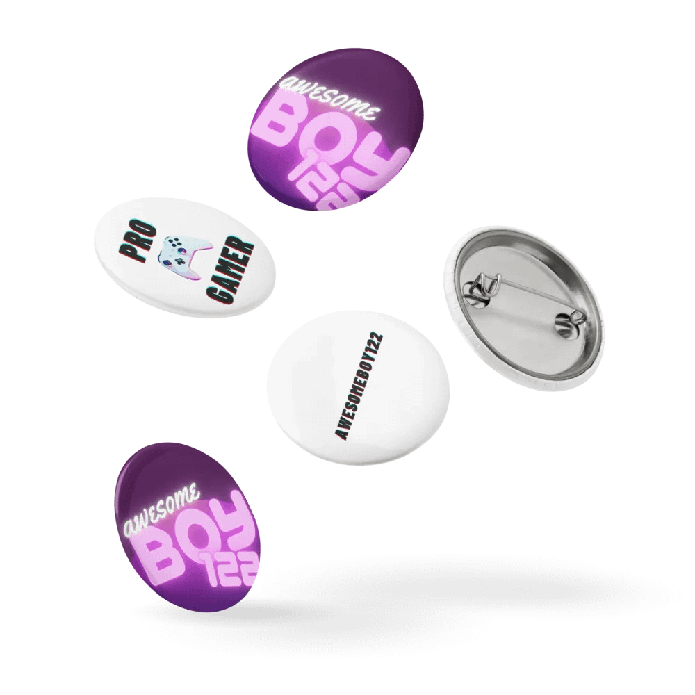 AWESOMEBOY122 Pin Buttons Set product image (14)