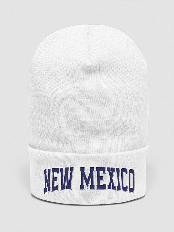 New Mexico Vintage Stylish Cuffed Beanie product image (2)