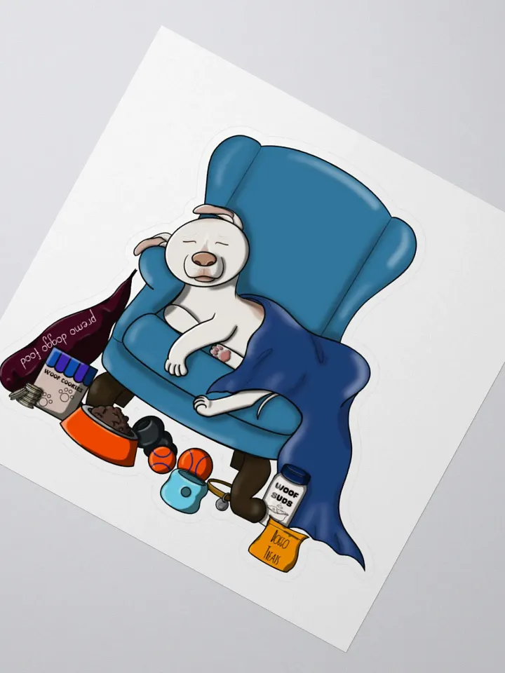 Ruff Life Sticker product image (1)