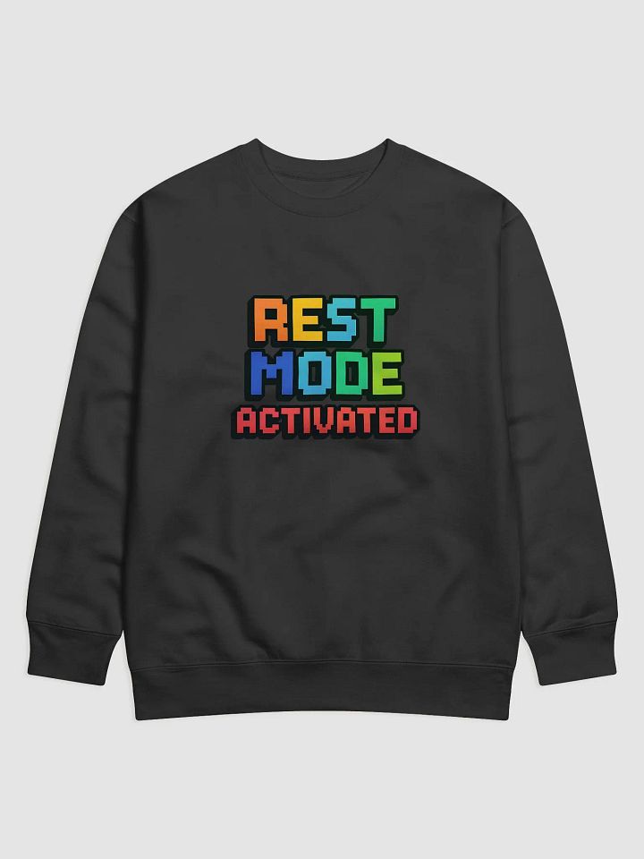 Pixelated Rest Mode Premium Sweatshirt product image (1)