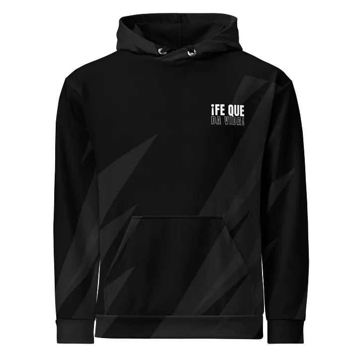 Sudadera unisex reciclada con estampado integral | Fe que da vida product image (1)
