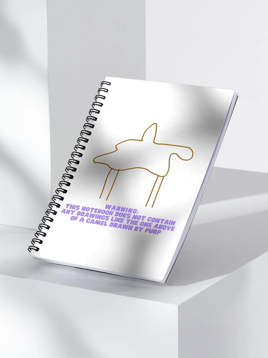 The Infamous Camel Notebook product image (3)