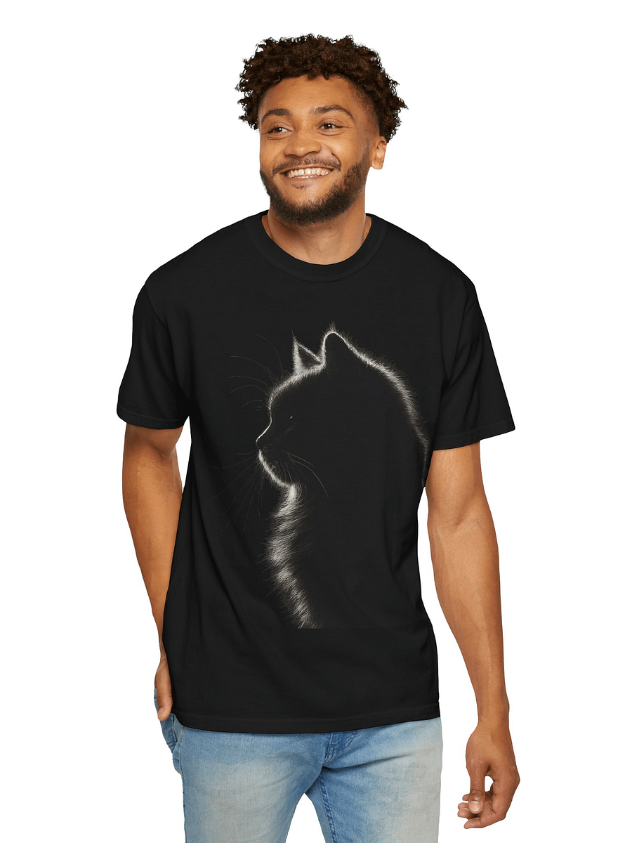 Whiskered Silhouette Cat Tee product image (9)