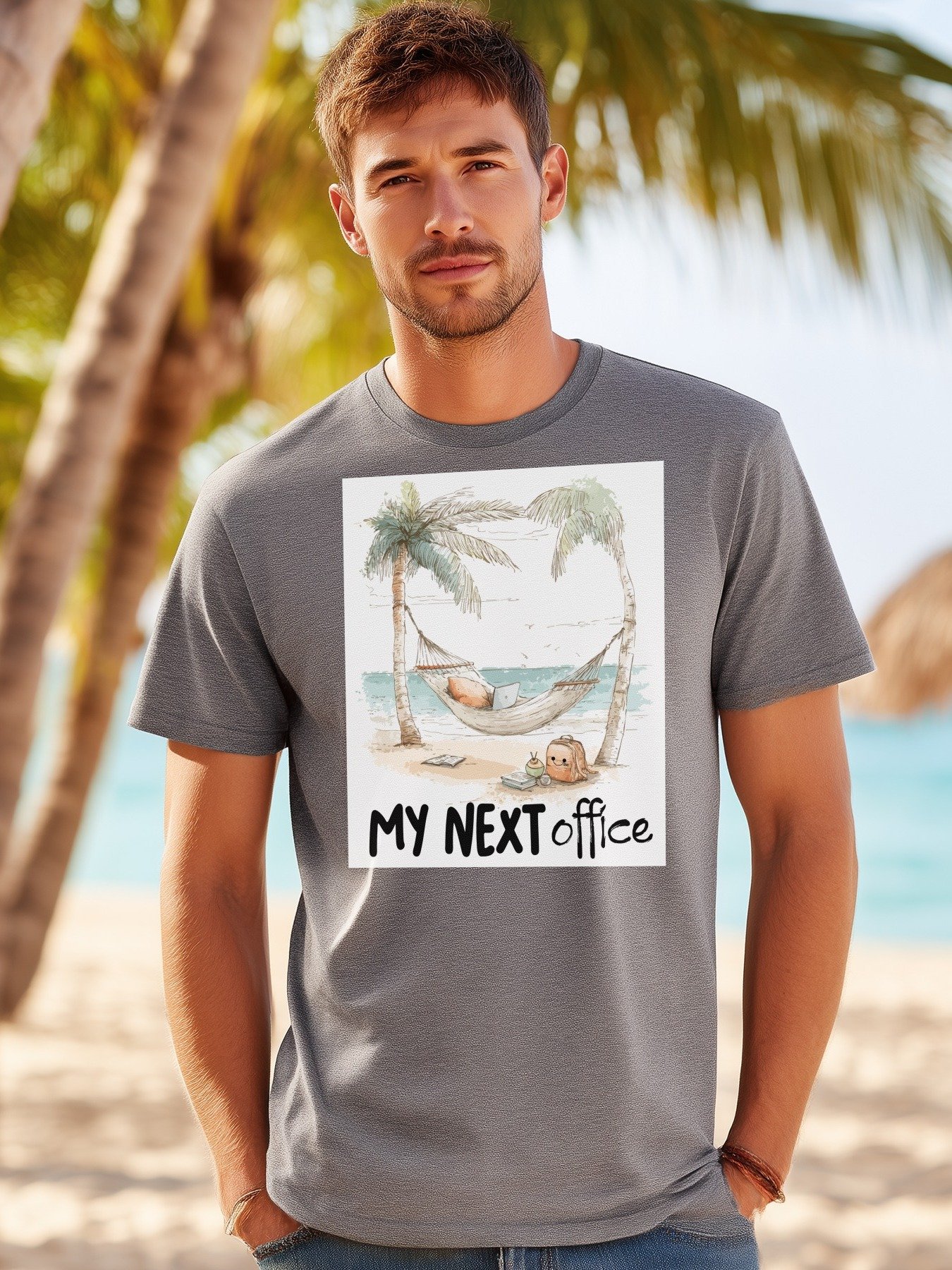 🌴🌊💼 My Next Office Hammock product image (4)